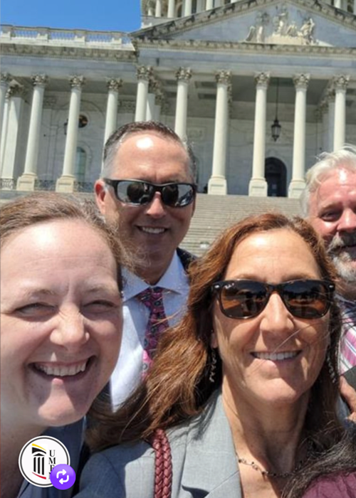 Drs. Stephanos and Bontempo Advocate for EM on Capitol Hill
